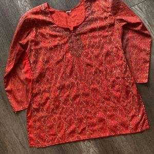 Paisley women’s tunic